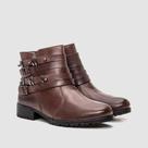 Bota Feminina Marrom Escuro Couro Inverno Sofisticação E Estilo Zapattero Bota Feminina Marrom Escuro Couro Inverno Sofisticação E Estilo Zapattero
