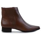 Bota Feminina Mezzo Punto Couro Marrom - MZ-52.000