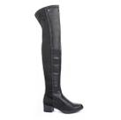 Bota Feminina Mississipi Cano Alto Tratorado Q8543