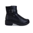 Bota Feminina Mississipi Cano Baixo Berteli Preta - MI63 Bota Feminina Mississipi Cano Baixo Berteli Preta - MI63