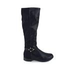Bota Feminina Mississipi Cano Longo Berteli Preta - Q8961 Bota Feminina Mississipi Cano Longo Berteli Preta - Q8961