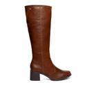 Bota Feminina Mississipi Cano Longo Napa Marrom