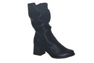Bota Feminina Mississipi Cano Médio Franzido