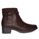Bota Feminina Mississipi de Cano Curto Marrom Bota Feminina Mississipi de Cano Curto Marrom