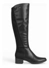 Bota feminina mississipi j0334 cano alto salto bloco 4cm