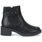 Bota Feminina Mississipi J1142 Cano Curto Salto Bloco Médio