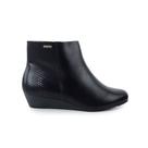 Bota Feminina Modare CB Salto Baixo Preta - 7076