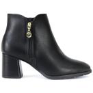 Bota Feminina Modare Ultra Conforto Cano Curto Salto Bloco 7078.101