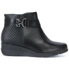 Bota Feminina Modare Ultraconforto Anabela Cano Curto 7085.104