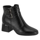 Bota Feminina Modare Ultraconforto Salto Bloco Cano Curto 7082.108.20081 Cor:PretoTamanho:40
