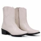 Bota Feminina Modelo Texana com Ziper Lateral Produto Top Bota Feminina Modelo Texana com Ziper Lateral Produto Top