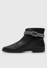 Bota feminina moleca cano baixo strass 5333.104