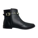 Bota Feminina Moleca Cano Curto Napa Estônia Confortável Casual