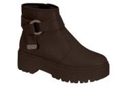 Bota feminina moleca cano curto