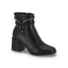 Bota Feminina Moleca Casual Tratorada Strass Confortável Original -