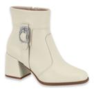 Bota Feminina Moleca Conforto Salto Grosso 5352.101