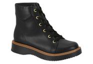 Bota feminina moleca coturno