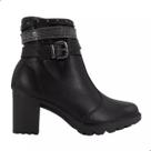 Bota Feminina Moleca Napa Floather Zurique Original