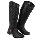 Bota Feminina Montaria Super Leve Country Cano Longo Preto