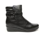Bota Feminina Mooncity Anabela Cano Baixo