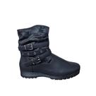Bota Feminina MOONCITY Cano Baixo de Zíper lateral 71124
