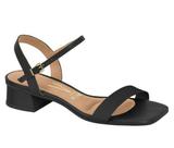 Bota Feminina Mooncity Cano baixo Preto Tratorado 79904