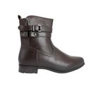 Bota Feminina Mooncity Cano Curto Fivela Zíper 72329 Bota Feminina Mooncity Cano Curto Fivela Zíper 72329