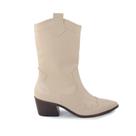 Bota Feminina Offline CB Bege - 5624