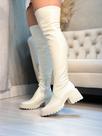 Bota Feminina Over Mavi Off-white