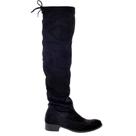Bota Feminina Over Montaria Preta