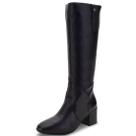 Bota Feminina Over Salto Médio Elegante Moderna Bottero