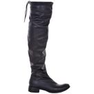 Bota Feminina Over The Knee em Napa Cano Longo