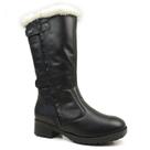 Bota Feminina para Neve Forrada em lã Sintética Alasca Ref.:10014