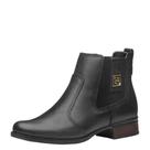 Bota Feminina Pegada Cano Baixo REF: 282003 COURO BURNISHED Bota Feminina Pegada Cano Baixo REF: 282003 COURO BURNISHED