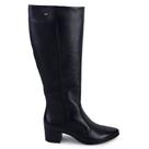 Bota Feminina Pegada Cano Longo Preta 2809