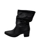 Bota Feminina Pegada Cano Medio REF: 280901 COURO