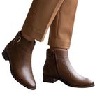 Bota Feminina Pegada Couro Original Casual Moderna Tendência 2026 Tamanho:36Cor:Marrom Toffe Bota Feminina Pegada Couro Original Casual Moderna Tendência 2026 Tamanho:36Cor:Marrom Toffe