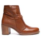 Bota Feminina Pegada Nature Couro Marrom