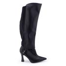 Bota Feminina Piccadilly 749038 salto cano longo neoprene