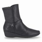Bota Feminina Piccadilly Cano Curto Anabela 143250