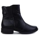 Bota Feminina Piccadilly Cano Curto Preto - 653025-03