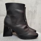 Bota Feminina Polonio Salto Alto Bloco