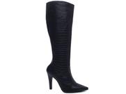 Bota Feminina Preta Elegante com Salto Conforto Estilosa