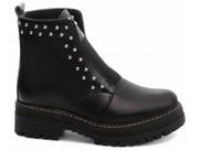 Bota Feminina Preta Elegante Conforto Estilosa