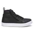 Bota Feminina Preta Estilo Academia Com Solado De Borracha Anti-derrpante. Tenis Feminino Academia.
