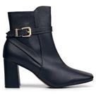 Bota Feminina Preta Salto Bloco Cano Médio Bota Feminina Preta Salto Bloco Cano Médio