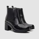 Bota Feminina Preto Estilo Clássico Moderno Sofisticação Conforto Zapattero