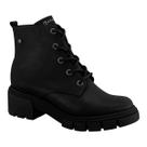 Bota Feminina Ramarim 2311121 Coturno Meia Pata Cano Curto Salto Baixo