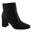 Bota Feminina Ramarim 2395121 Salto Medio Bico Fino Confortavel