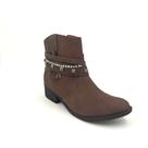 Bota Feminina Ramarim Café Cano Curto 1662104